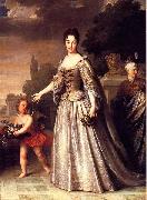 Jean-Baptiste Santerre Portrait of Marie-Adelaide of Savoy oil
